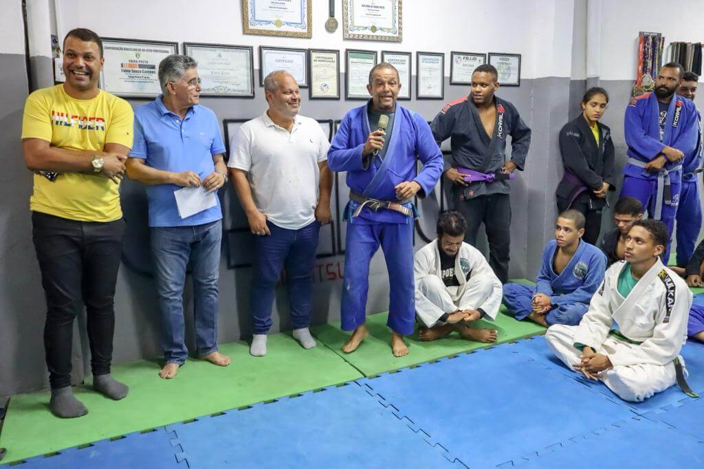 Associação CTFC de jiu-jitsu promove noite de inauguração com a presença do Prefeito Jânio Natal 24