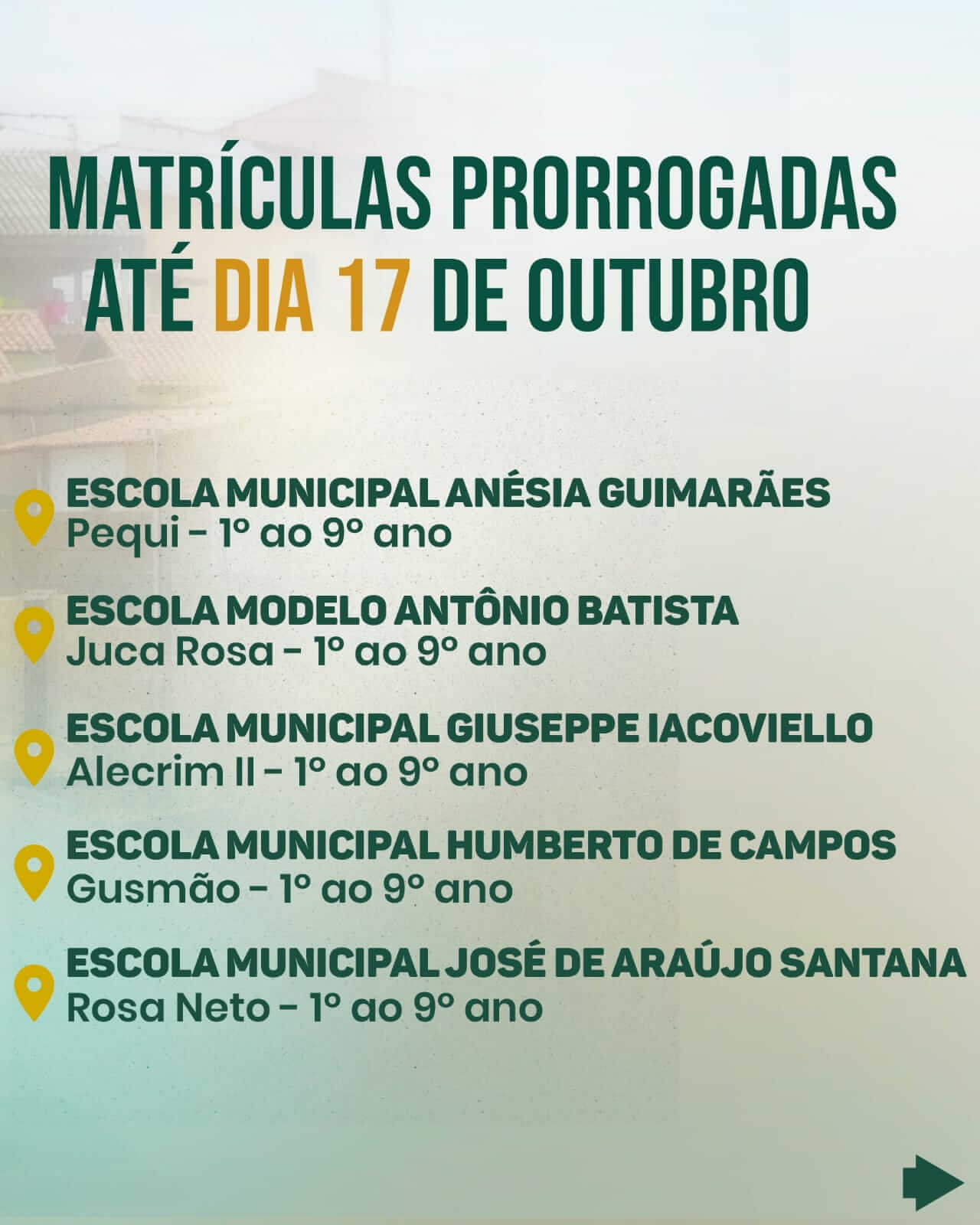 Eunápolis: jovens, adultos e idosos podem se matricular na rede municipal de ensino até 17 de outubro 24