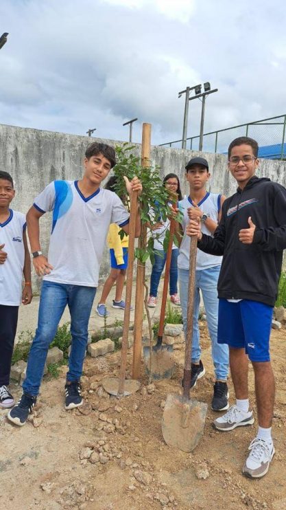 PORTO SEGURO VERDE: PROJETO ALCANÇA PLANTIO DE 240 MUDAS DE ÁRVORES NATIVAS 21