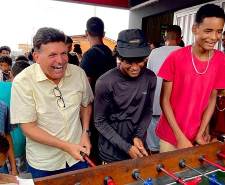 Paulo Dapé prestigia evento social em prol das crianças do Juca Rosa 11