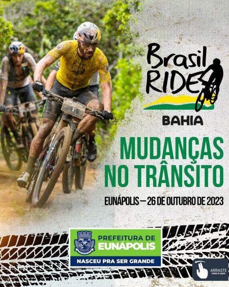 Eunápolis terá trânsito alterado para receber Brasil Ride nesta quinta-feira 5