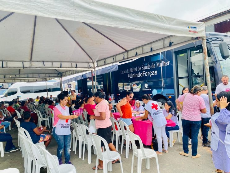 Parceria entre a Cruz Vermelha e a prefeitura possibilita a realização de centenas de mamografias e ultrassonografias em Itagimirim 22