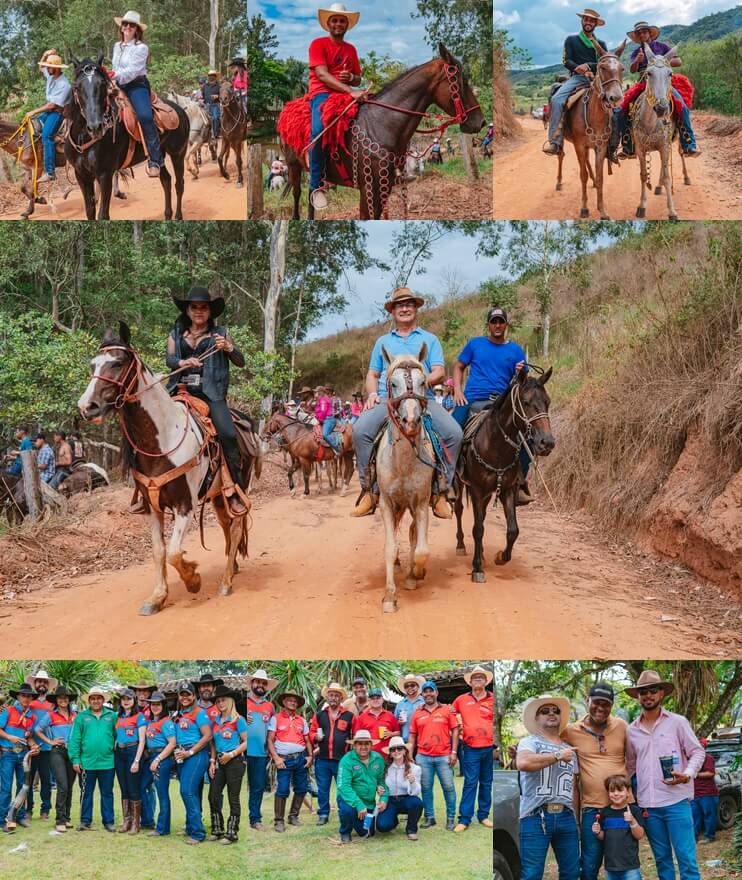 Último dia do Rodeio Show de Cachoeira do Aranã é marcado por grande Cavalgada 6