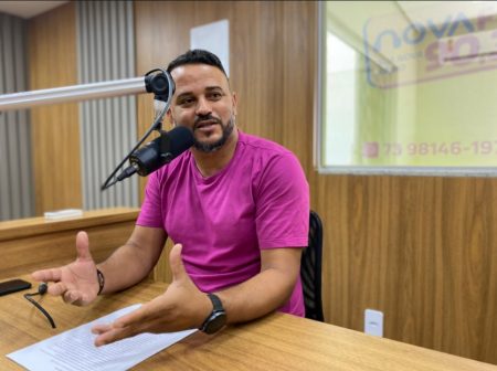 Investimentos na cultura e esporte são destaque em entrevista do secretário Leandro Lima na Nova FM 7