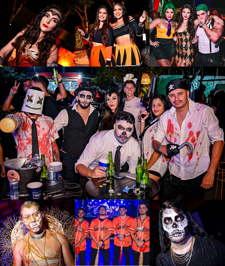 Noite de quarta muito badalada com a realização do Hallowcura + Casa Fantasy 101