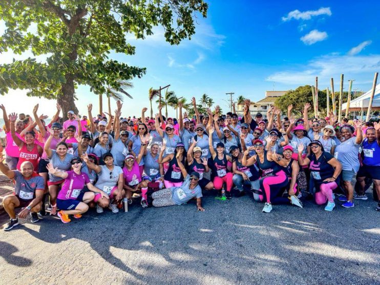 Mais de 500 mulheres participam da 4ª edição do Outubro Rosa da Liga das Corredoras 34