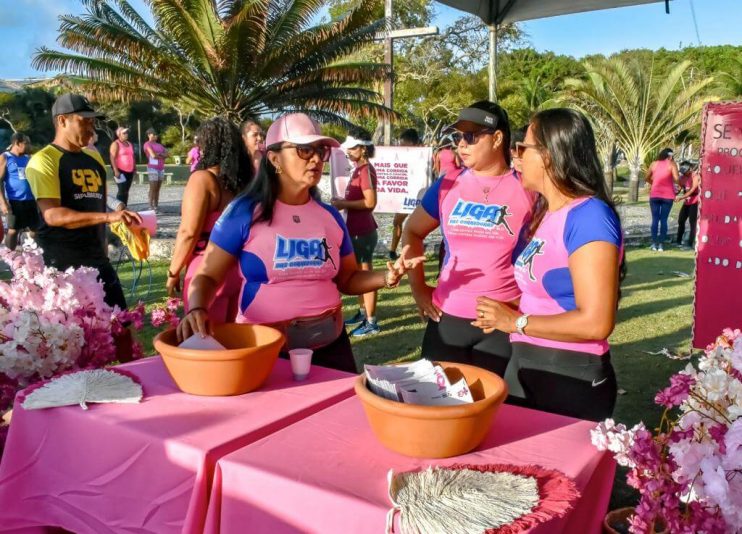 Mais de 500 mulheres participam da 4ª edição do Outubro Rosa da Liga das Corredoras 30