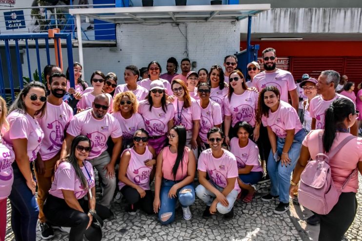 OUTUBRO ROSA: caminhada marca compromisso com a prevenção ao câncer de mama e colo do útero 12
