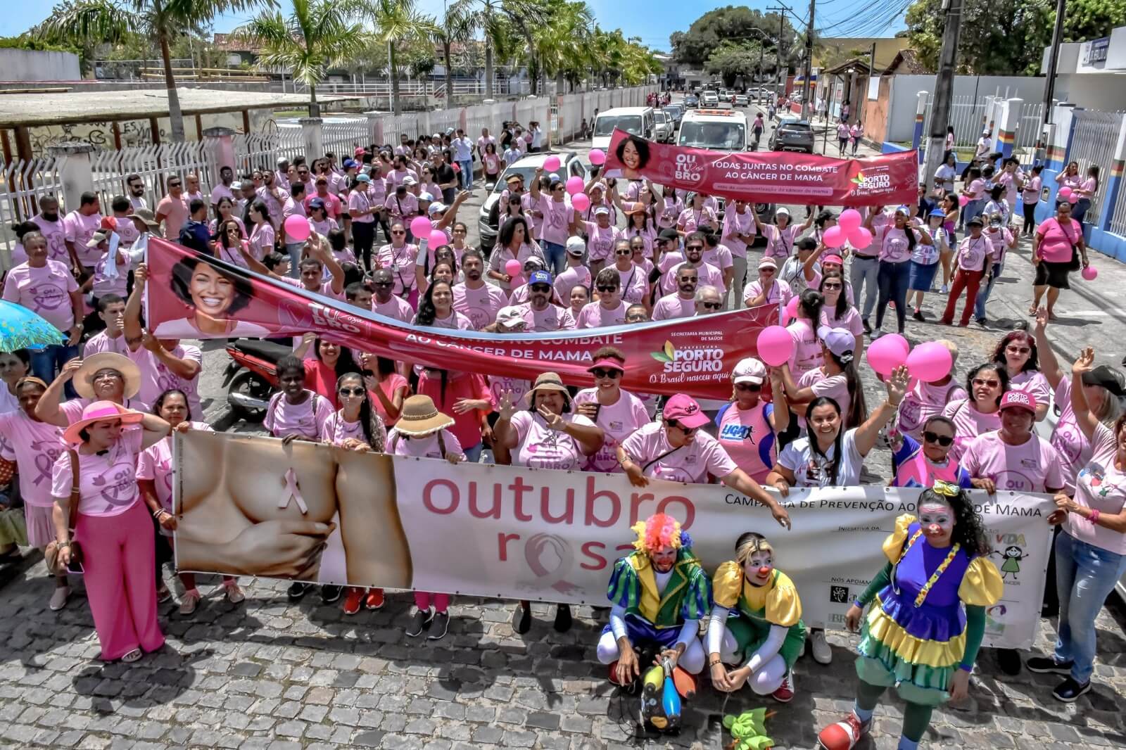 OUTUBRO ROSA: caminhada marca compromisso com a prevenção ao câncer de mama e colo do útero 5