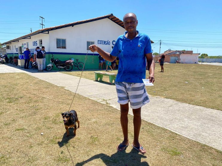 Mutirão "Mais Saúde nos Bairros" atrai centenas de moradores do Residencial Arnaldão 14