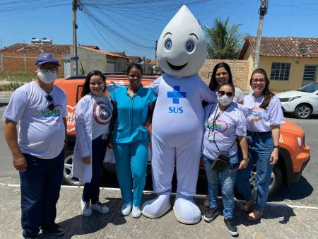 Mutirão "Mais Saúde nos Bairros" atrai centenas de moradores do Residencial Arnaldão 10