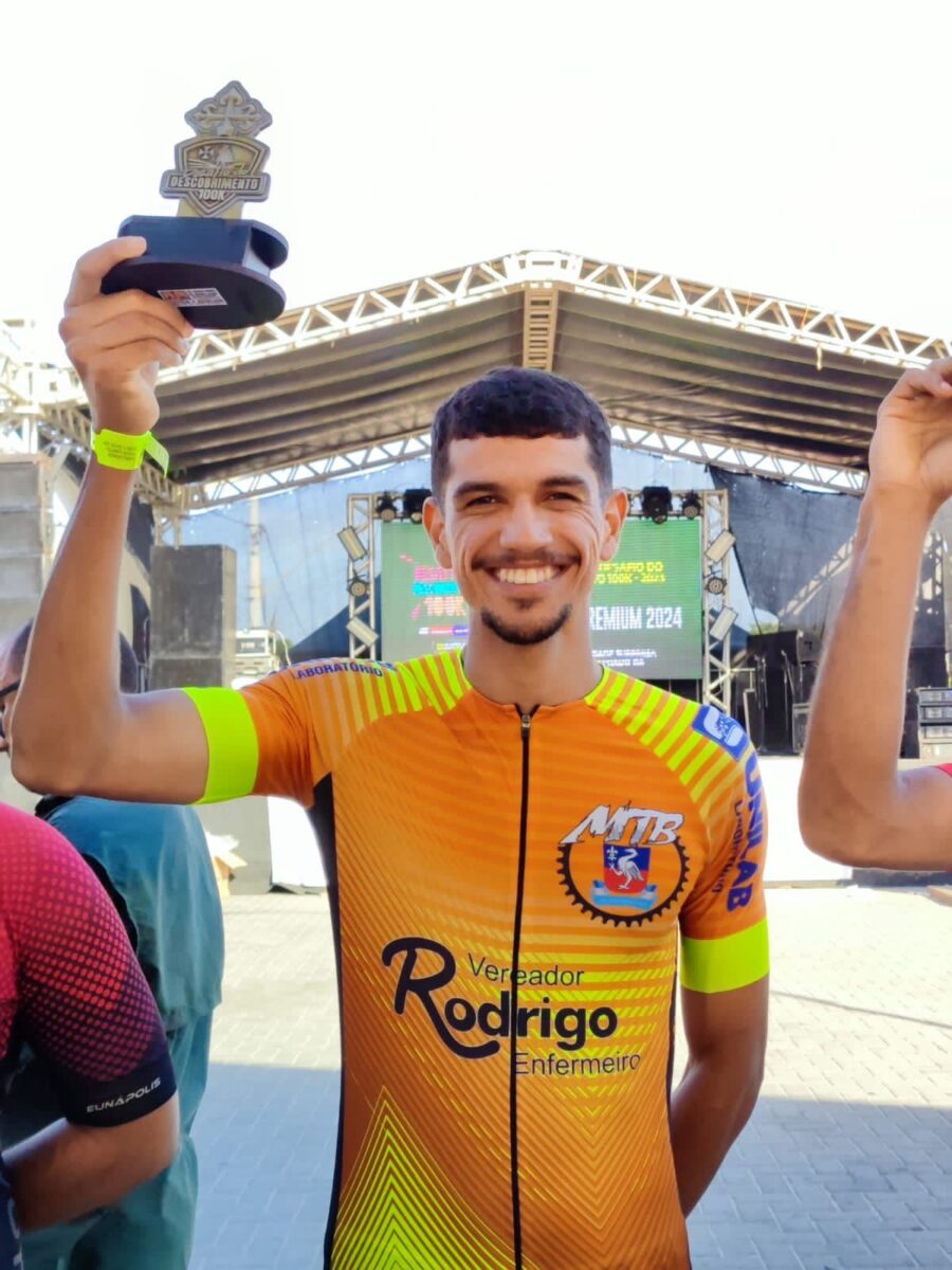 Ciclista guaratinguese garante primeiro lugar no Desafio do Descobrimento no Prado 5