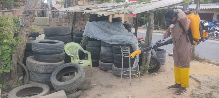 Porto Seguro promove combate a dengue no bairro Parque Ecológico 4