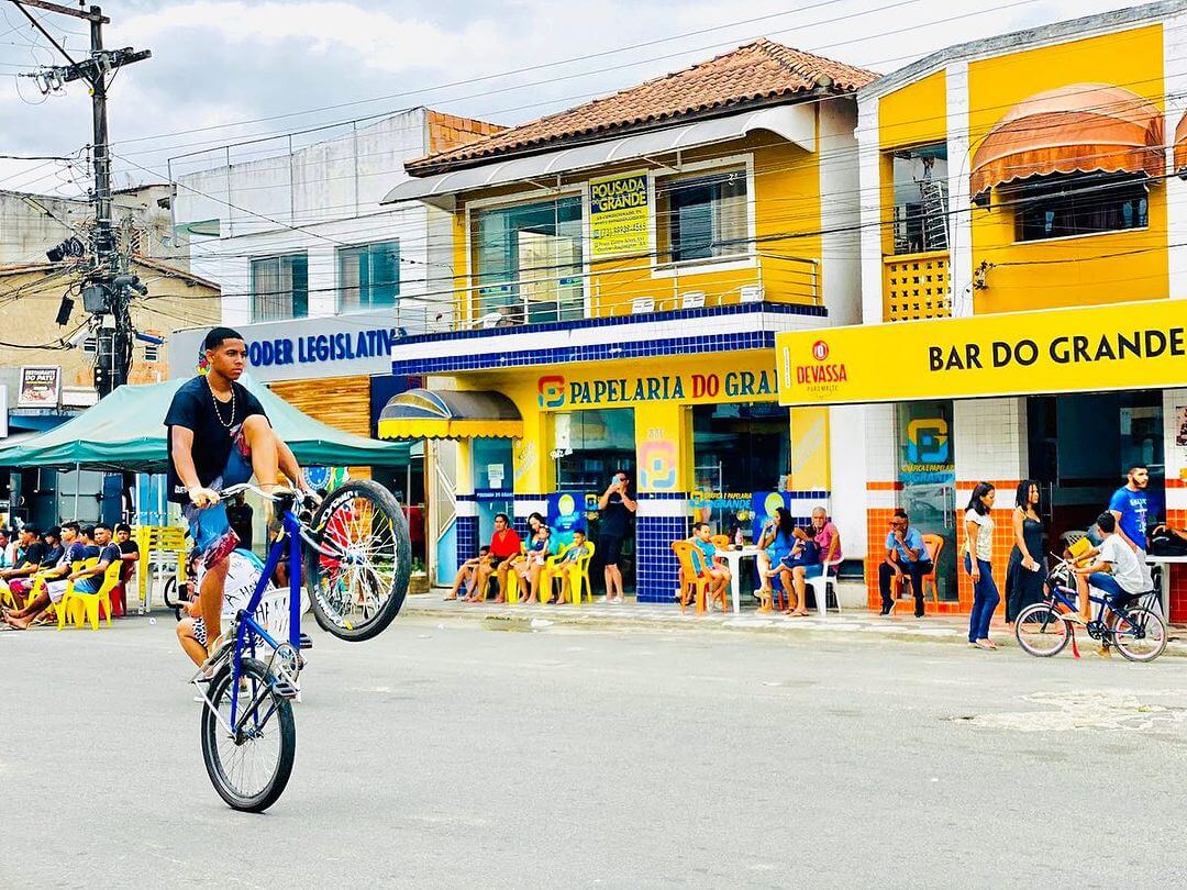 1º Grau de Bike reúne dezenas de praticantes da modalidade em Itagimirim 