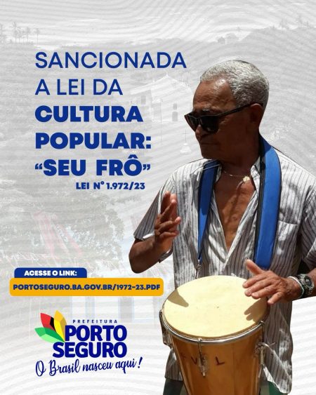 Lei municipal homenageia “Seu Frô”, guardião do samba de couro 13