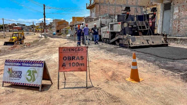 Asfalto chega para o bairro Areial, no Mercado do Povo 10