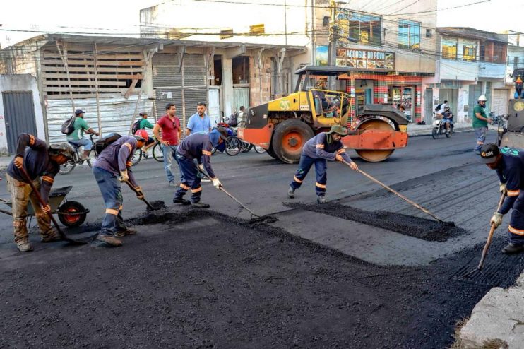 Importante via de ligação entre Baianão e Paraguai, Rua da Paz recebe pavimentação asfáltica de qualidade 11