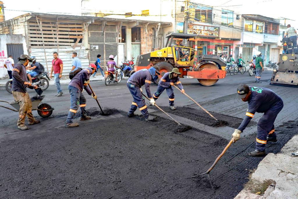 Importante via de ligação entre Baianão e Paraguai, Rua da Paz recebe pavimentação asfáltica de qualidade 12