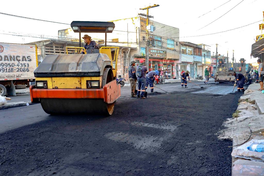 Importante via de ligação entre Baianão e Paraguai, Rua da Paz recebe pavimentação asfáltica de qualidade 9