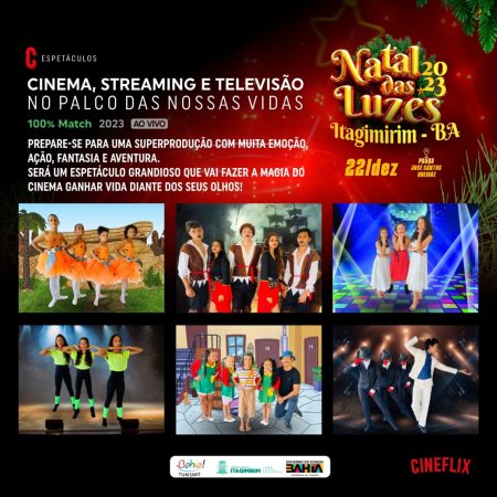 Espetáculo natalino e shows musicais vão marcar a sexta-feira do Natal das Luzes em Itagimirim 4