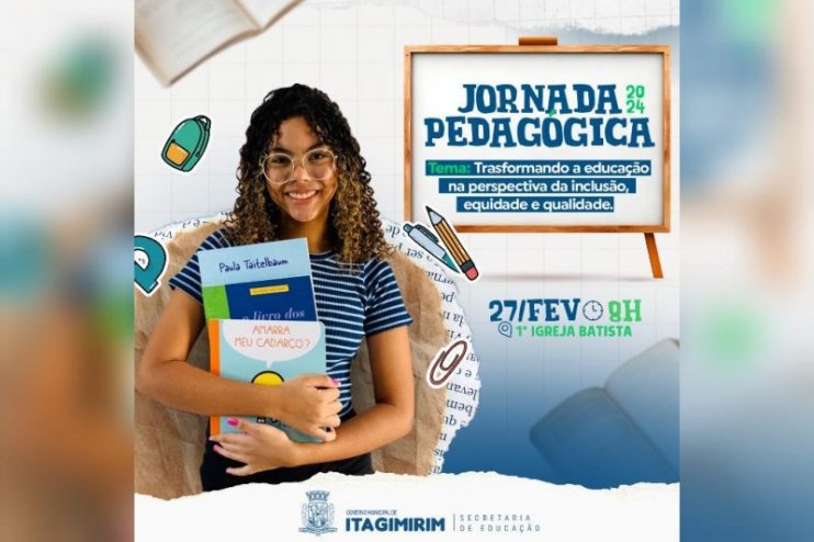 Jornada Pedagógica 2024 acontece terá início no dia 27 4