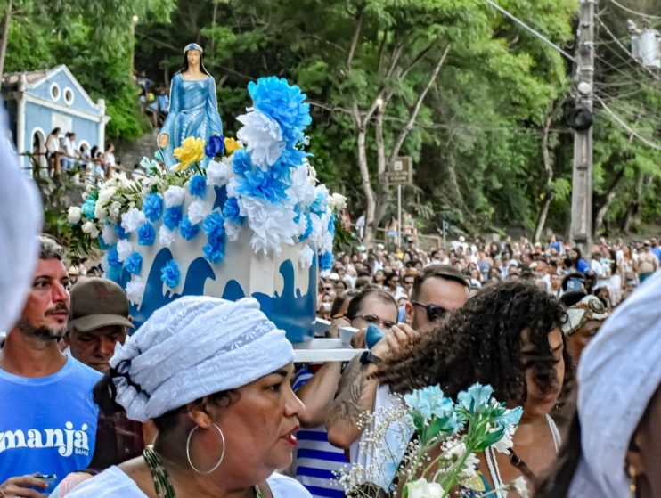 ARRAIAL D'AJUDA VIBRA COM A 23ª FESTA DE IEMANJÁ E SHOW DO OLODUM 46