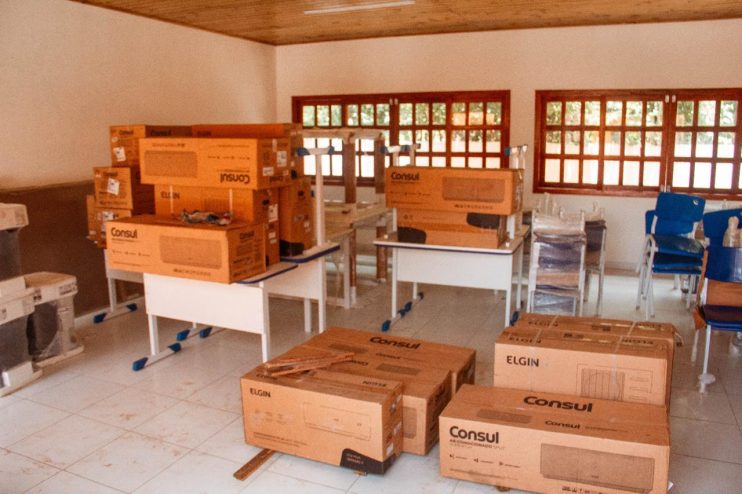 Escola Municipal de Caraíva será inaugurada nos próximos dias 15