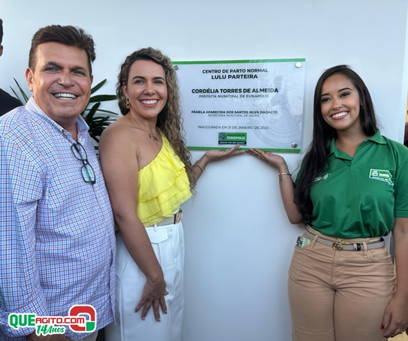 Prefeita Cordélia revoluciona saúde materno-infantil com entrega do Centro de Parto Normal em Eunápolis 14