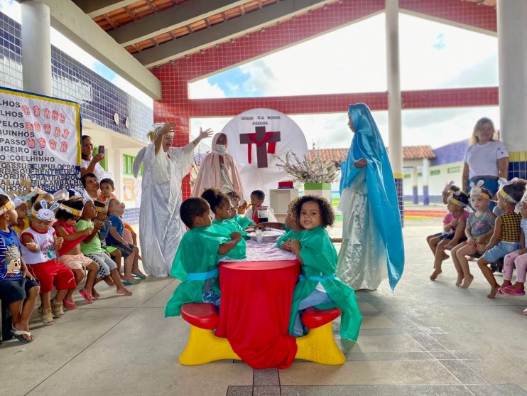 Creches de Eunápolis celebram Páscoa com atividades especiais durante a semana 13