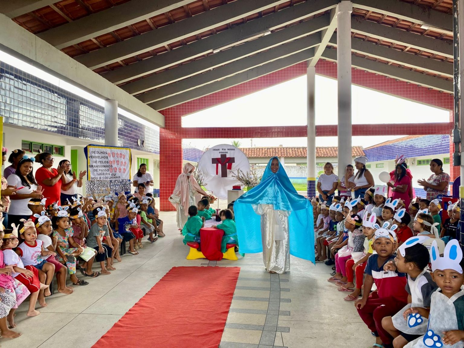 Creches de Eunápolis celebram Páscoa com atividades especiais durante a semana Creches de Eunápolis celebram Páscoa com atividades especiais durante a semana 7