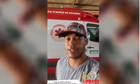 Vereador denuncia que ambulância do SAMU em Belmonte está parada por causa de pneus carecas 9