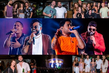 Nem mesmo a chuva conseguiu tirar o brilho das 7 Horas de Arrocha na Cabana Area Beach 4