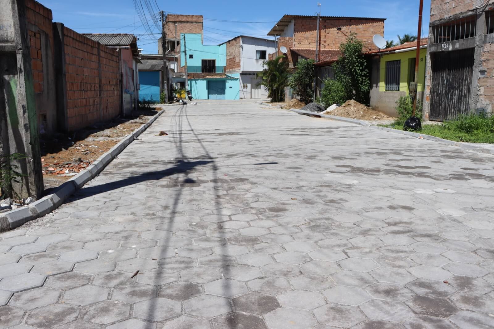 Pavimentação do bairro Paraguai transforma a vida dos moradores da localidade 5
