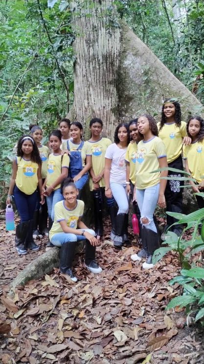 EDUCAÇÃO AMBIENTAL: Projeto Conhecer para Preservar leva estudantes da Escola Municipal Helena Rebocho à RPPN Veracel 12