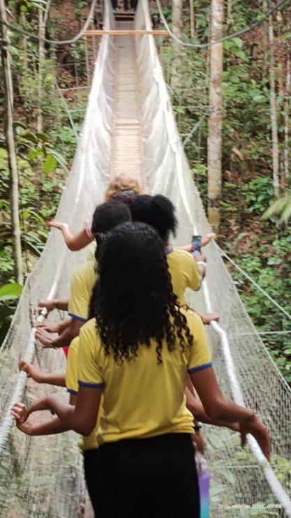 EDUCAÇÃO AMBIENTAL: Projeto Conhecer para Preservar leva estudantes da Escola Municipal Helena Rebocho à RPPN Veracel 13