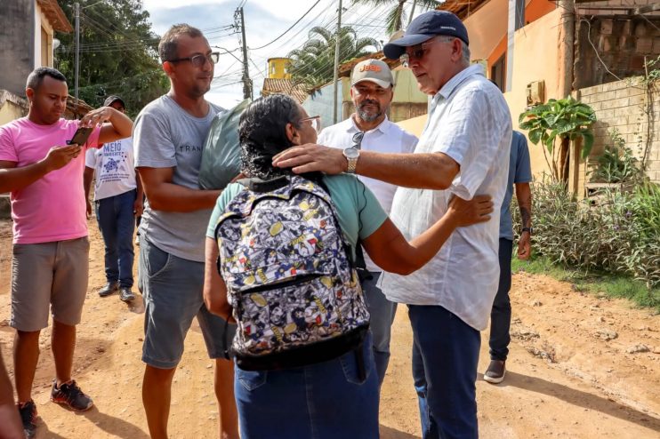 Prefeito Jânio Natal anuncia obras de pavimentação e infraestrutura para Trancoso 17