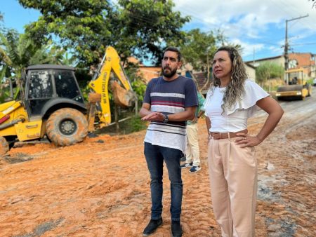 Prefeita Cordélia acompanha de perto obras de infraestrutura na ladeira entre Rosa Neto e Juca Rosa 85