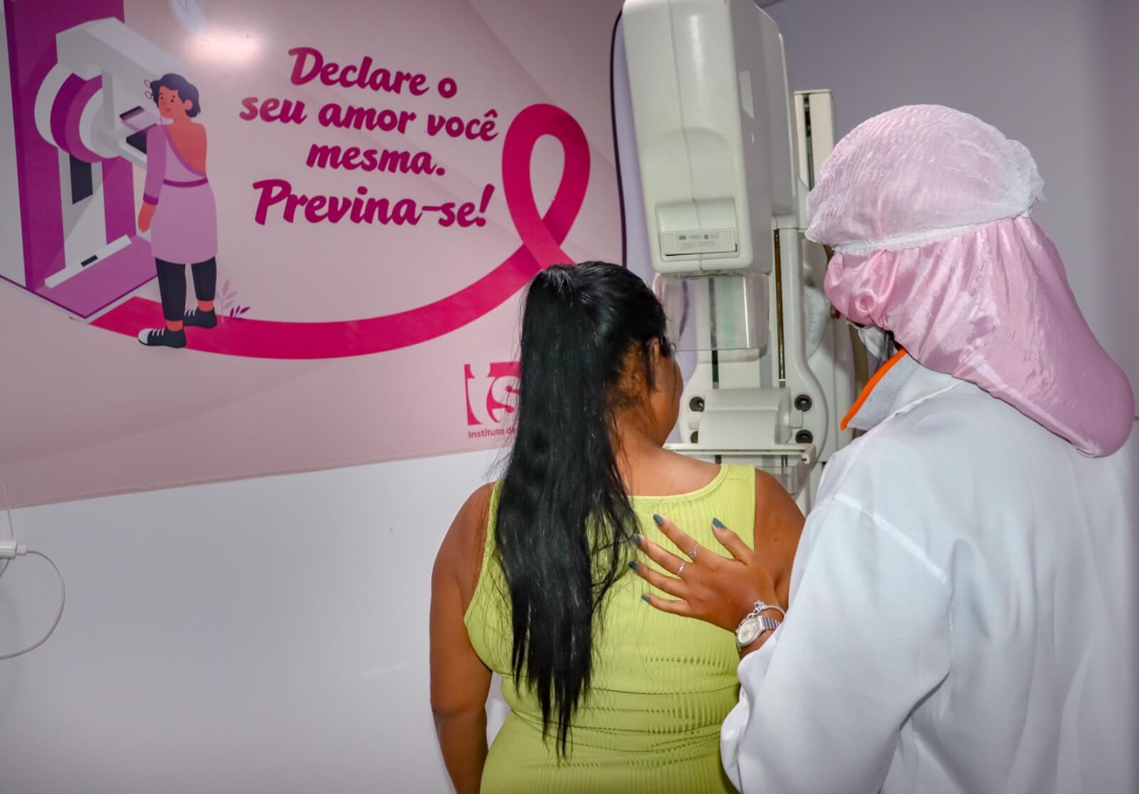 Carreta do rastreamento do câncer de mama chegou na Passarela da Cultura 39