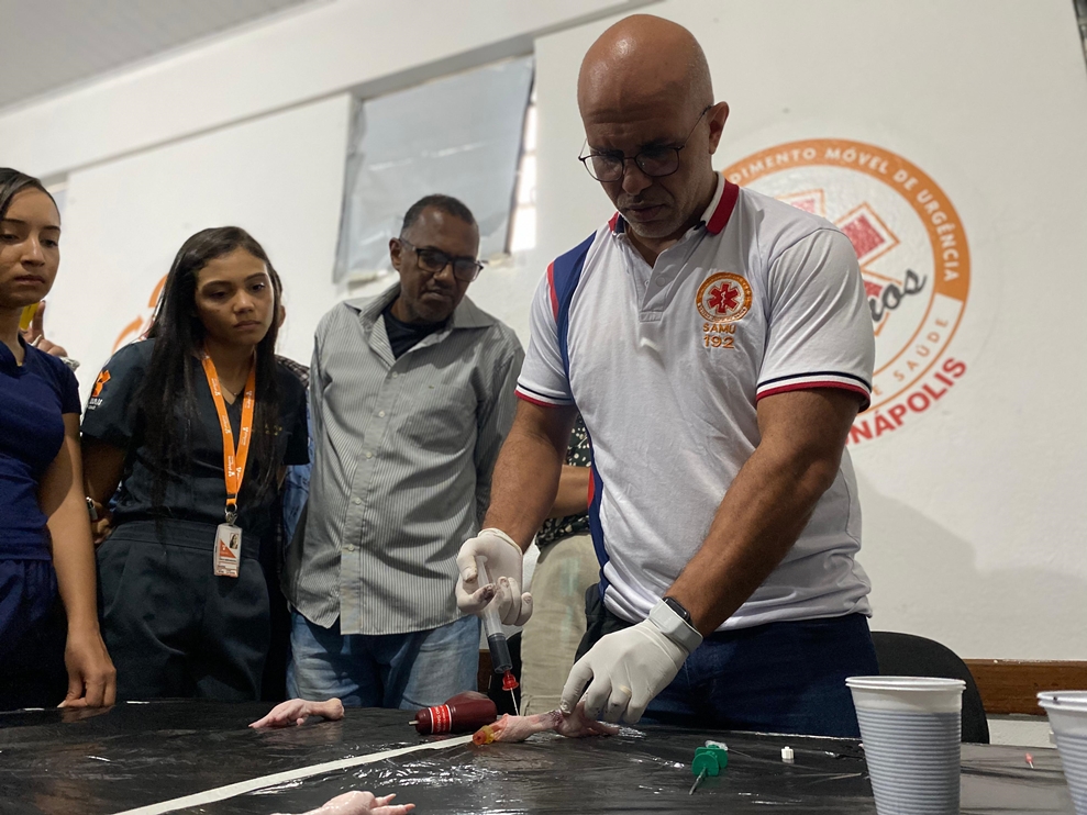 Prefeitura de Eunápolis promove capacitação para profissionais da saúde na área de urgência e para tratamentos de hanseníase 7