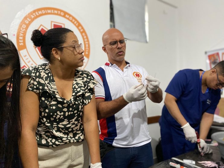 WhatsApp Image 2024-06-07 at 14.01.46 (1) Prefeitura de Eunápolis promove capacitação para profissionais da saúde na área de urgência e para tratamentos de hanseníase 19