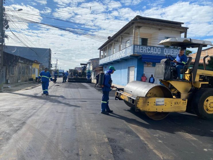 Cordélia confere obras no Pequi e anuncia etapa com mais de 25 mil m² de asfalto na cidade 15