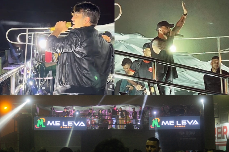 Tayrone e Papazoni abrem os festejos juninos em Maracás e lota o Arraiá da Praça 5