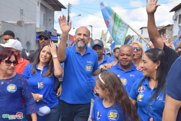 Robério Oliveira inaugura Comitê Central e realiza grande caminhada ao lado do povo 19