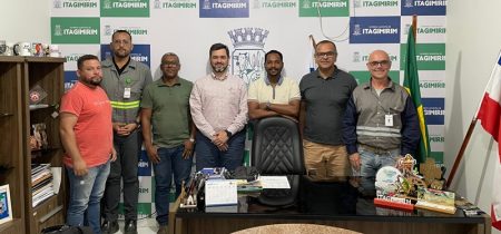 Com foco na geração de empregos, prefeito de Itagimirim recebe representantes da diretoria da Graphcoa 7