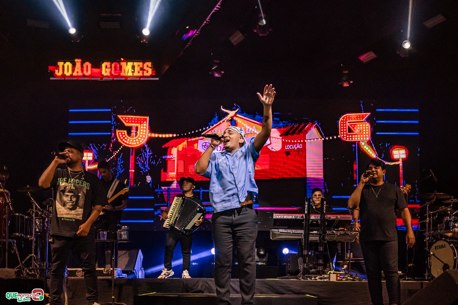 João Gomes, Vitor Fernandes e Tarcísio do Acordeon agitam o Festival Pizro Porto Seguro 2024 12
