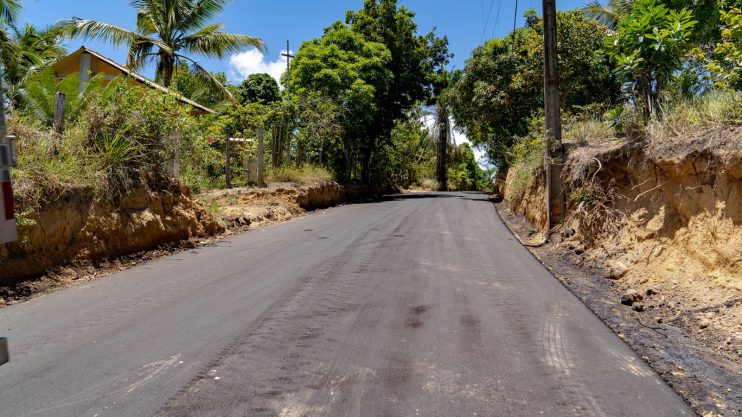 Ladeira do Bom Jesus, em Vale Verde, é a primeira a ser pavimentada na zona rural do município 19