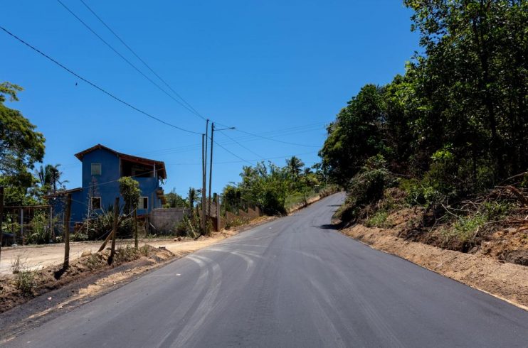 Ladeira do Bom Jesus, em Vale Verde, é a primeira a ser pavimentada na zona rural do município 11