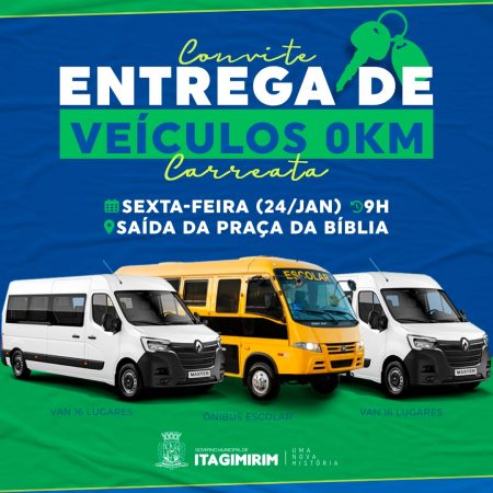 Prefeitura de Itagimirim entrega nesta sexta-feira (24) novos veículos para fortalecer a frota própria do município 10