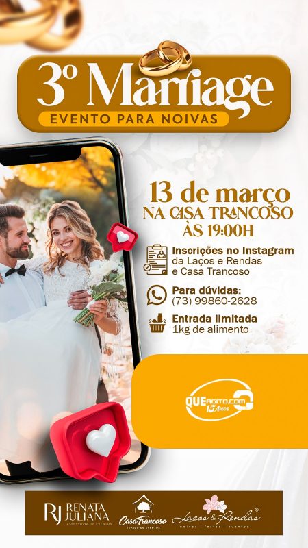 3º MARRIAGE (EVENTO PARA NOIVAS) - EUNÁPOLIS-BA 9