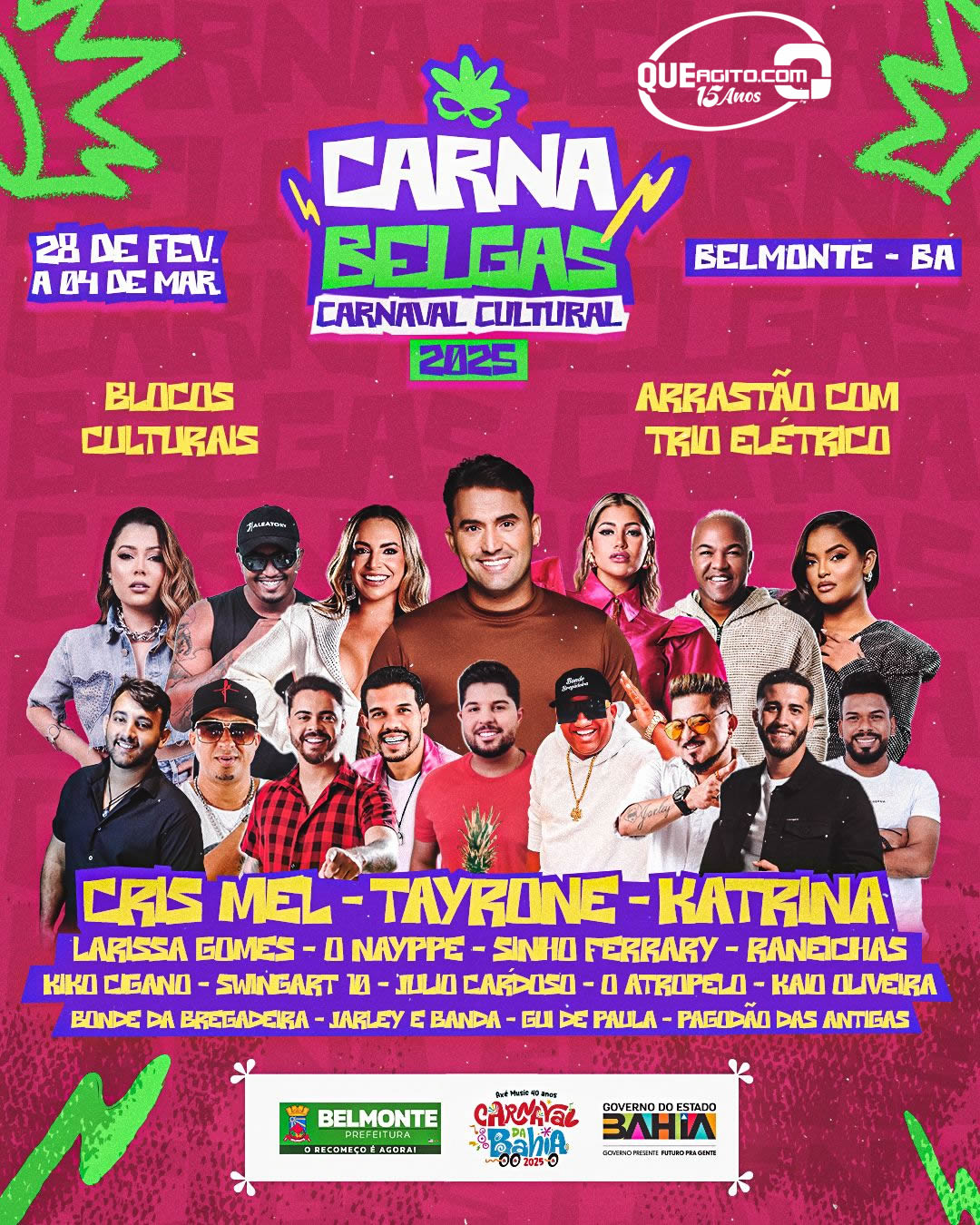 DESTAQUE NA REGIÃO: Iêdo Elias transforma Belmonte em tempo recorde e prepara o maior Carnaval da região 5